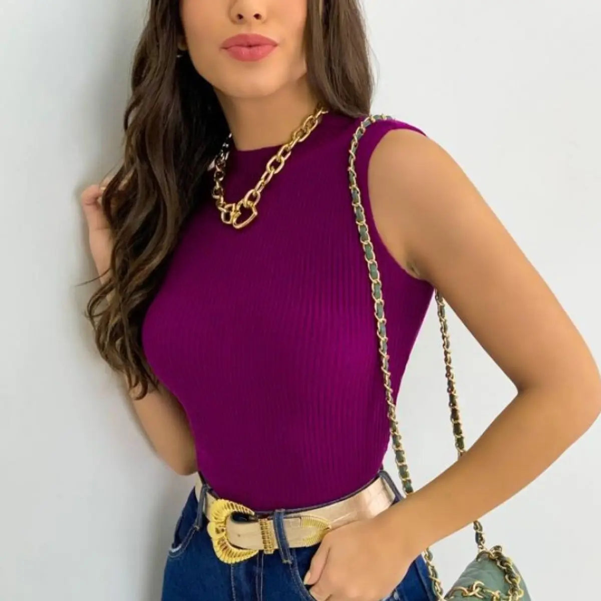 Regata Tricot Ajustada