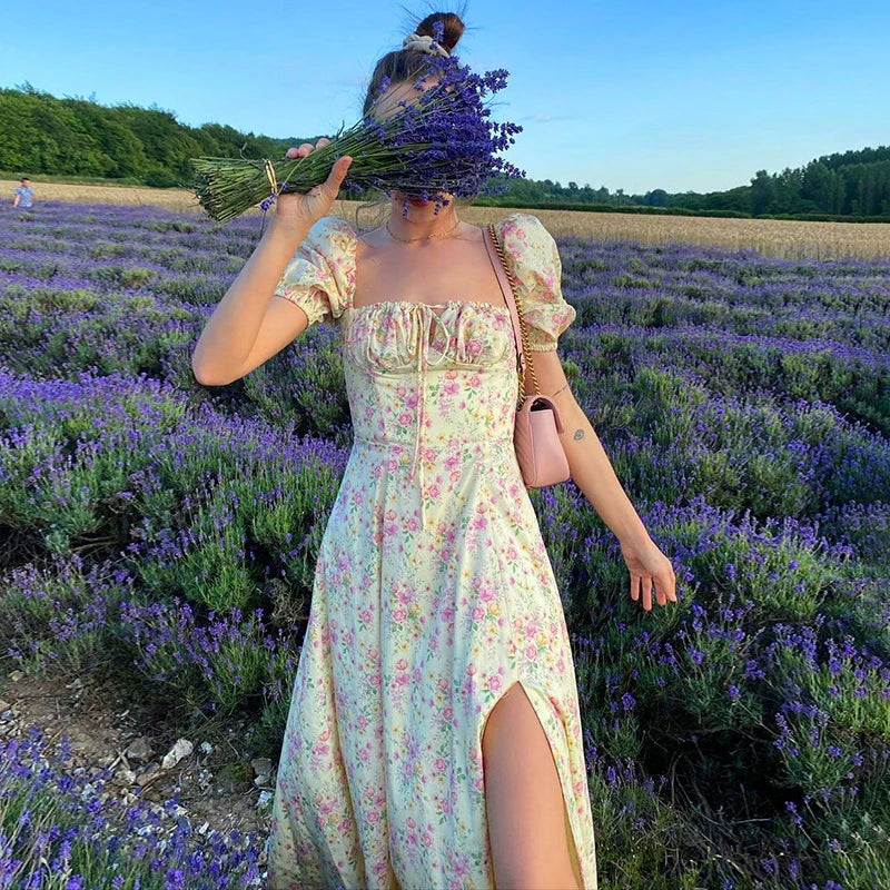 Vestido Jardim Sereno