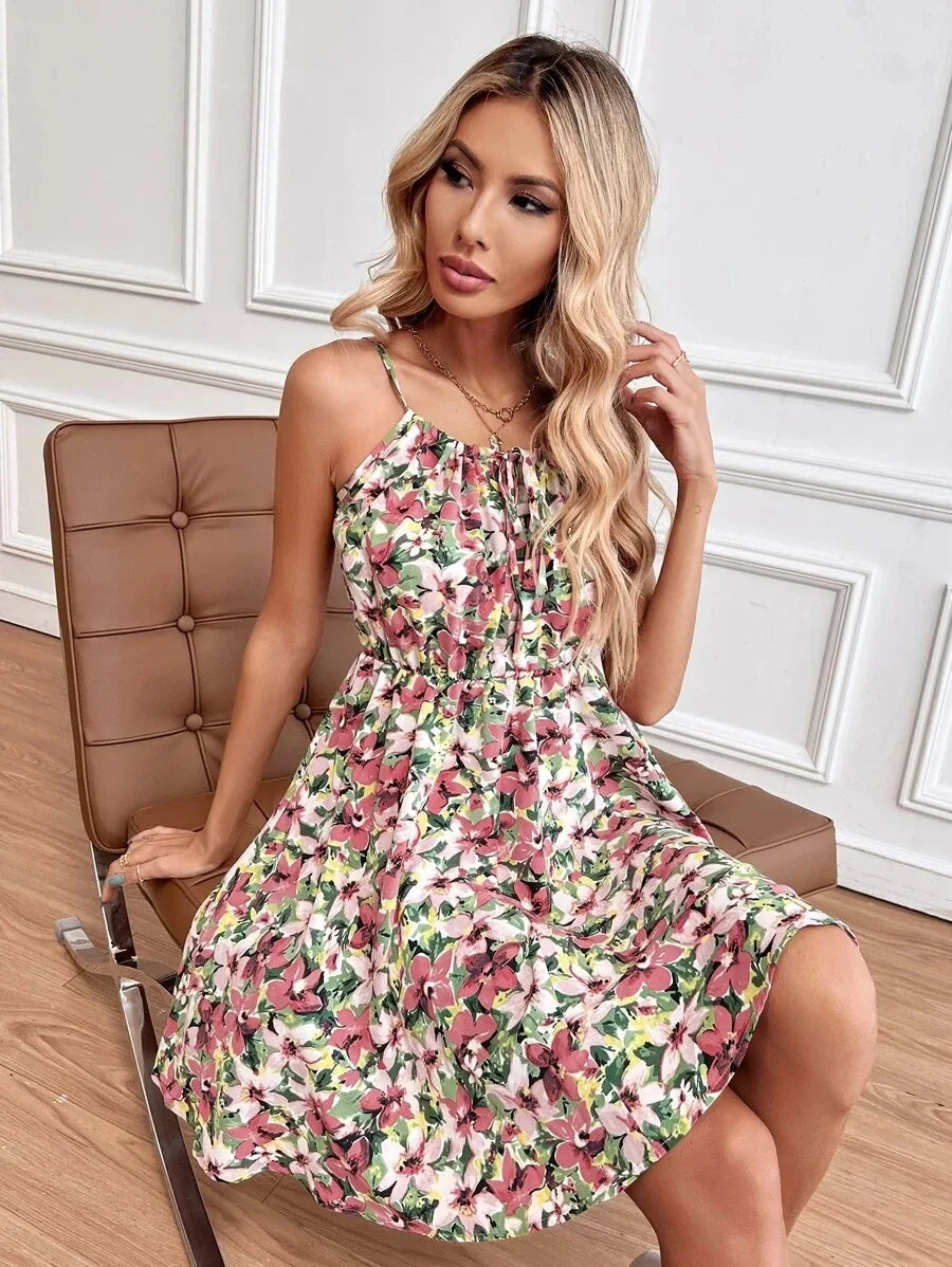 Vestido Floral Curto