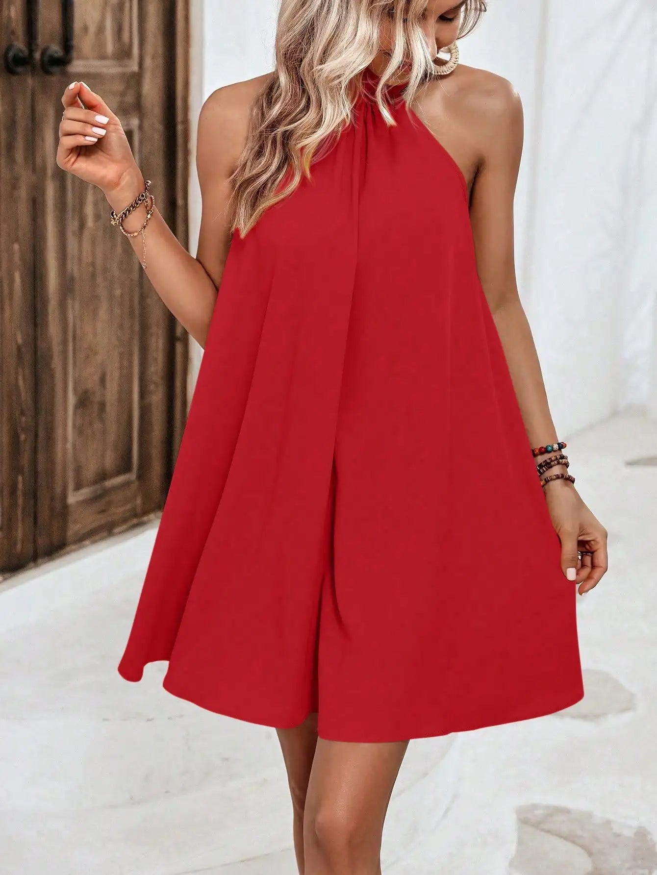 Vestido Vermelho Soltinho