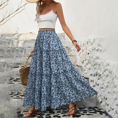 Saia Floral Longa