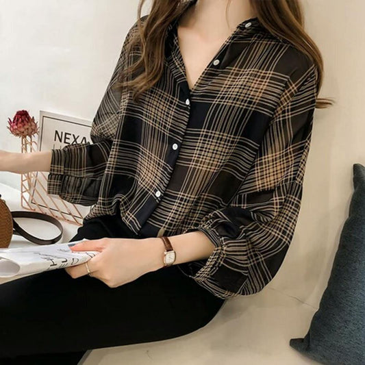 Camisa Soft Xadrez Intensa