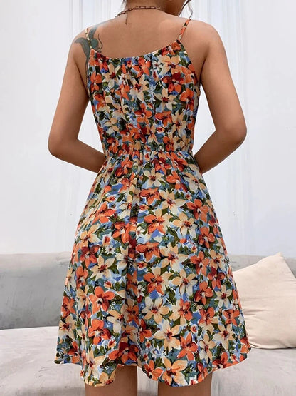 Vestido Floral Curto