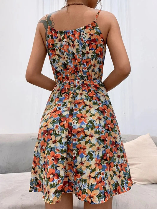 Vestido Floral Curto