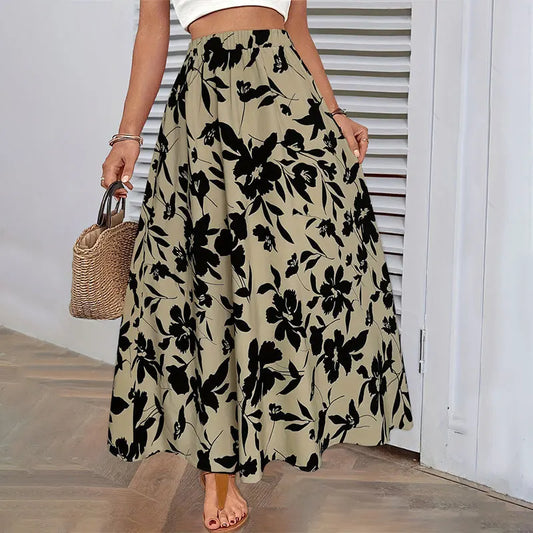 Saia Longa Floral Essência