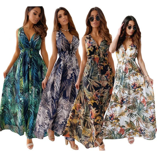 Vestido Folhagem Serena